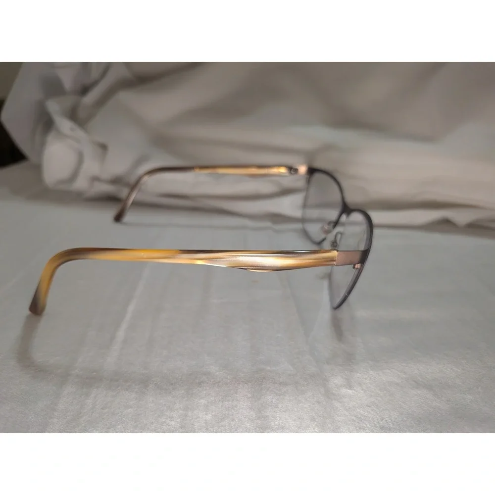 Maui Jim Eyeglasses Frames MJO2104-88M Metal Brown Tortoise 53-15-135 Italy